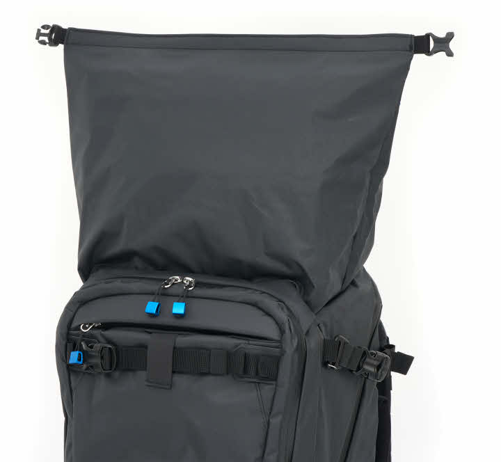Überarbeitetes Rolltop der Nya-Evo Fjord 60 Gen 4